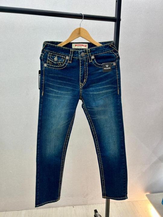 True Religion Imported Blue Super Premium Denim F3822-bu1