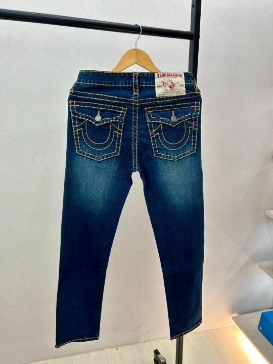 True Religion Imported Blue Super Premium Denim F3822-bu1 - Best Price Online - Style 1 - Bootery - Image 4