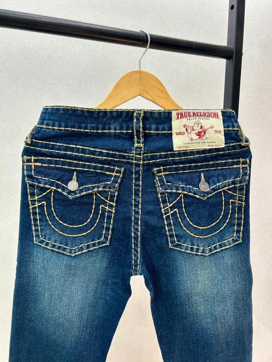 True Religion Imported Blue Super Premium Denim F3822-bu1 - Best Price Online - Style 1 - Bootery - Image 3