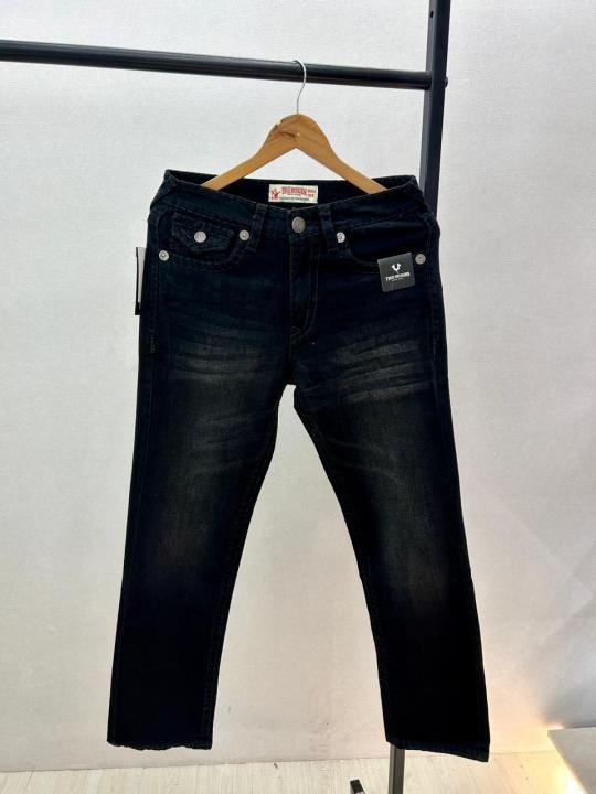 True Religion Imported Black Super Premium Denim F3822-b2