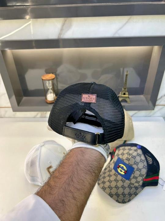 Gucci Logo Monogram Premium Cap F3437-a11 - Best Price Online - Bootery - Image 3