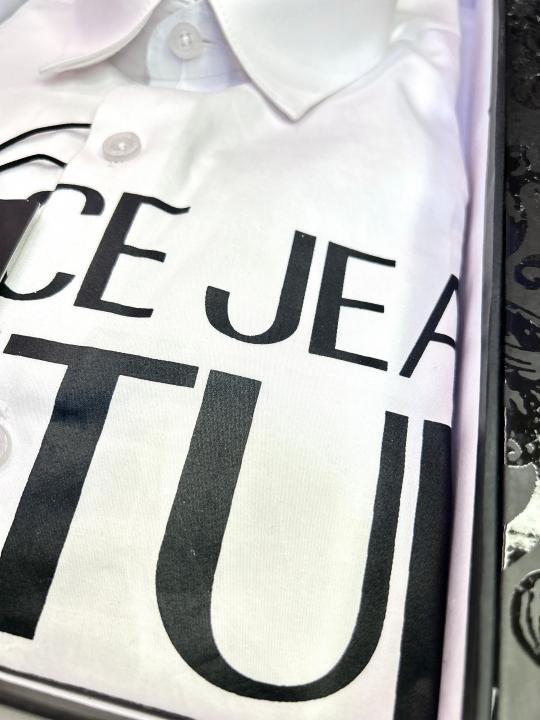 Versace Couture White Premium Shirt With Brand Box Packing And Carry Bag F1450-wh - Image 6