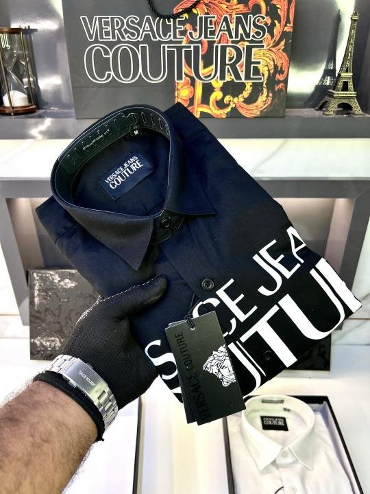 Versace Couture Black Premium Shirt With Brand Box Packing And Carry Bag F1450-bl - Best Price Online - Bootery - Image 9