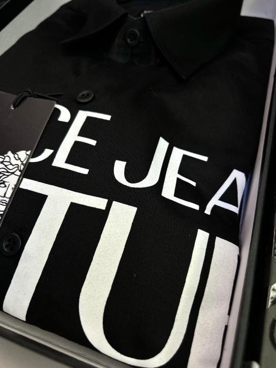Versace Couture Black Premium Shirt With Brand Box Packing And Carry Bag F1450-bl - Best Price Online - Bootery - Image 6