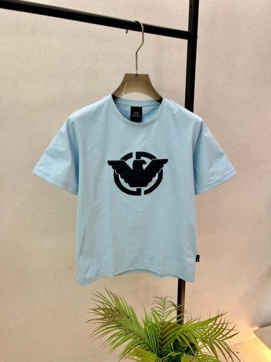 Armani Exchange Sky Premium Drop Shoulder Round Neck T-shirt F3631-sk - Best Price Online - Bootery - Image 3