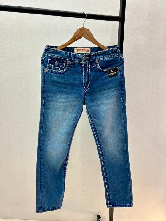 True Religion Imported Blue Super Premium Denim F3822-bu4 - Best Price Online - Style 1 - Bootery - Image 5
