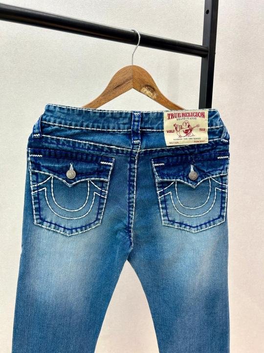 True Religion Imported Blue Super Premium Denim F3822-bu4 - Best Price Online - Style 1 - Bootery - Image 3