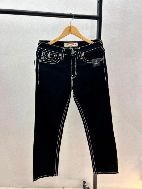 Buy True Religion Imported Black Super Premium Denim F3822-b1 Online in India - Style 1 - Bootery - Image 5