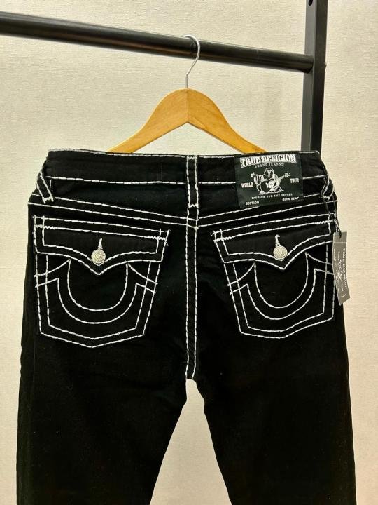 Buy True Religion Imported Black Super Premium Denim F3822-b1 Online in India - Style 1 - Bootery - Image 3
