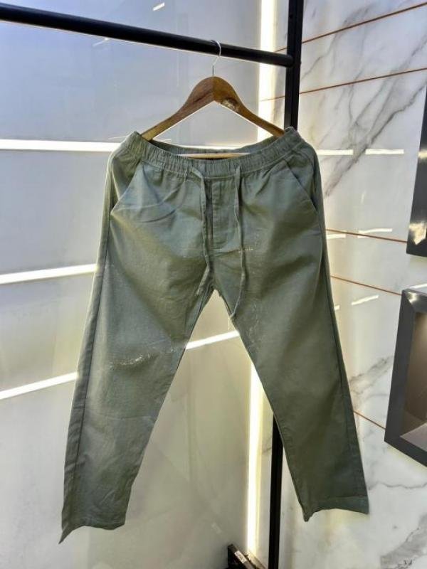 Ralph Lauren Imported Dark Grey Super Premium Linen Blend Trouser F3188-dgy