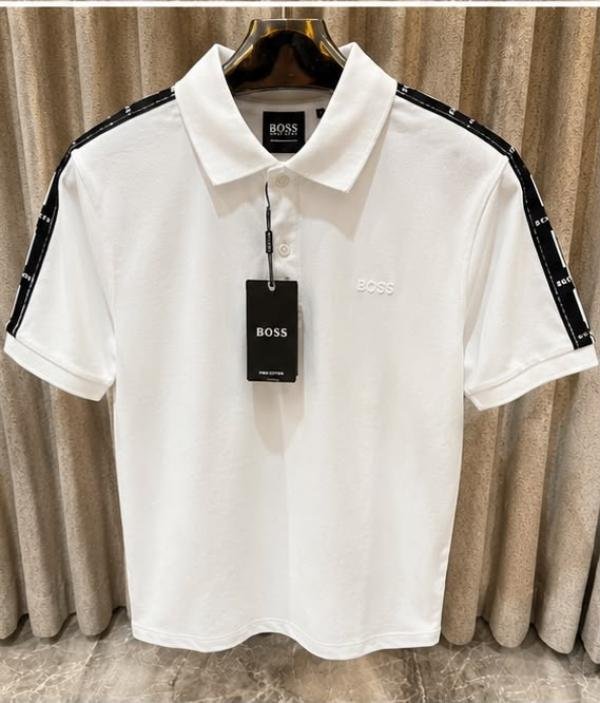 Boss Hugo Boss White Premium Imported Polo