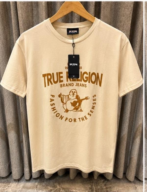 True Religion Premium Beige Imported Tshirt