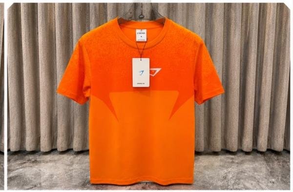 Gym Shark Premium Orange Imported Tshirt