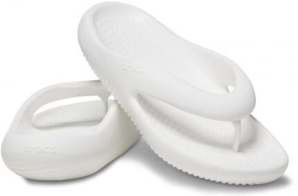 Crocs Mellow recovery Flip White With Box And Carry Bag Shoes - Best Price Online - Bootery