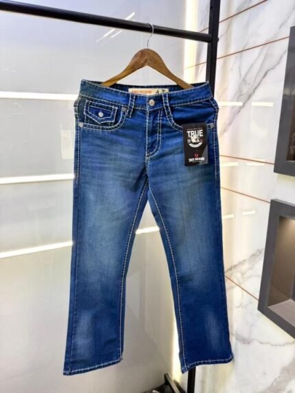 True Religion Imported Blue Super Premium Denim F3553-bu - Best Price Online - Bootery