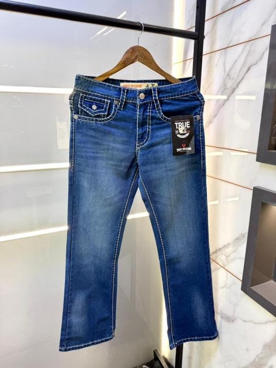 True Religion Imported Blue Super Premium Denim F3553-bu