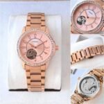 Buy Fossil Architect Automatic Copper Pink Dial Watch Online in India - Bootery - Image 3