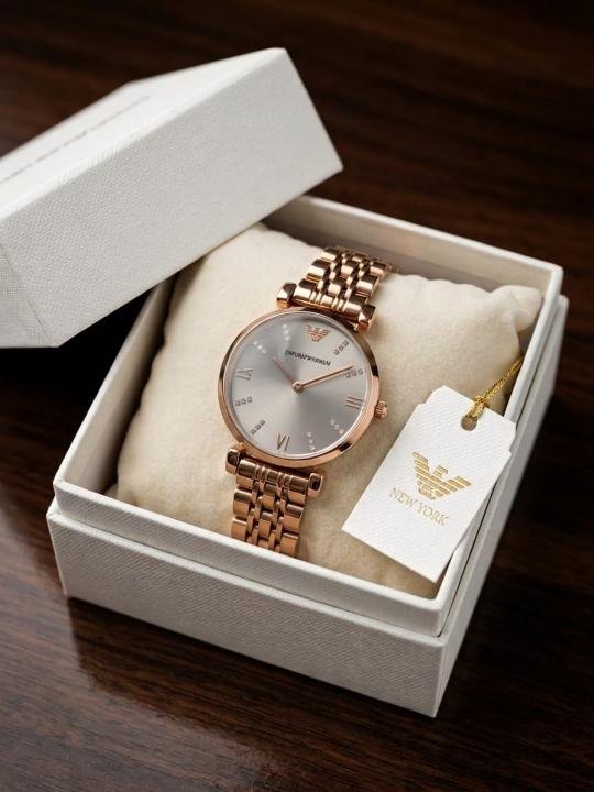 Emporio Armani Classic Copper Grey Dial Men's Watch | Premium Watch