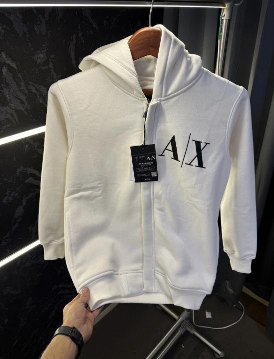 Armani Exchange Zipper Pull Over Hoodie - Best Price Online - Style 1 - Bootery - Image 5