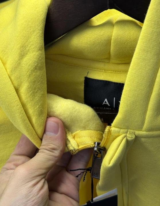 Buy Armani Exchange Zipper Pull Over Hoodie Online in India - Style 2 - Bootery - Image 4