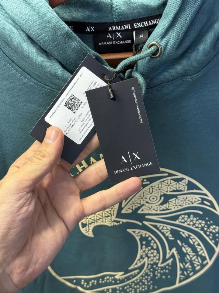 Buy Armani Exchange Store Article Hoodie Online in India - Style 2 - Bootery - Image 4