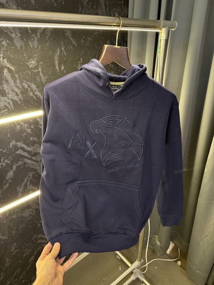 Armani Exchange Store Article Hoodie - Image 5