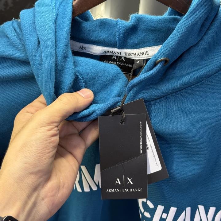 Armani Exchange Store Article Hoodie - Image 4