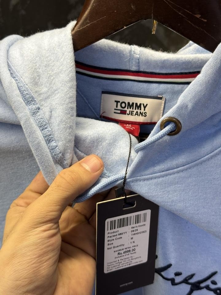 Buy Tommy Hilfiger Premium Store Article Hoodie Online in India - Style 1 - Bootery - Image 3