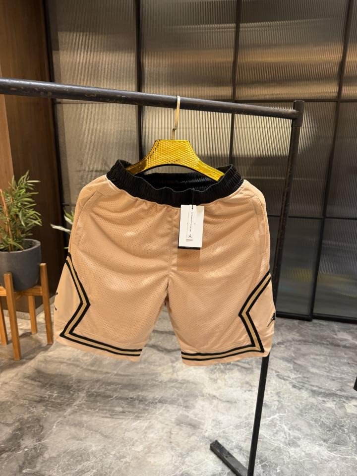 Buy Jordan Nike Air Jordan Light Brown Black Premium Quality Shorts Online in India - Bootery - Image 3