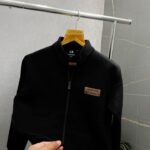 Buy Armani Exchange Ax Black 01 Premium Zipper Jacket 507 Online in India - Bootery - Image 2