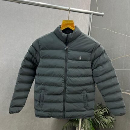 Ralph Lauren Dark Grey Premium Puffer Jacket 497 Price in India - Buy at Bootery