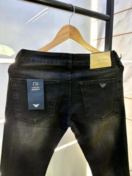 Buy Emporio Armani Imported Black Super Premium Denim F2960-b2 Online in India - Bootery - Image 2