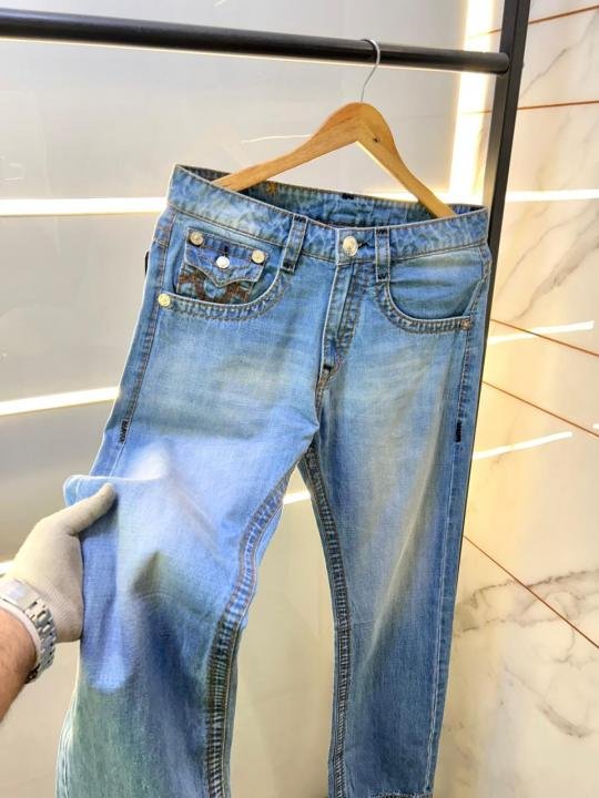 Buy True Religion Imported Blue Super Premium Denim Jeans F3563-d9 Online in India - Bootery - Image 4