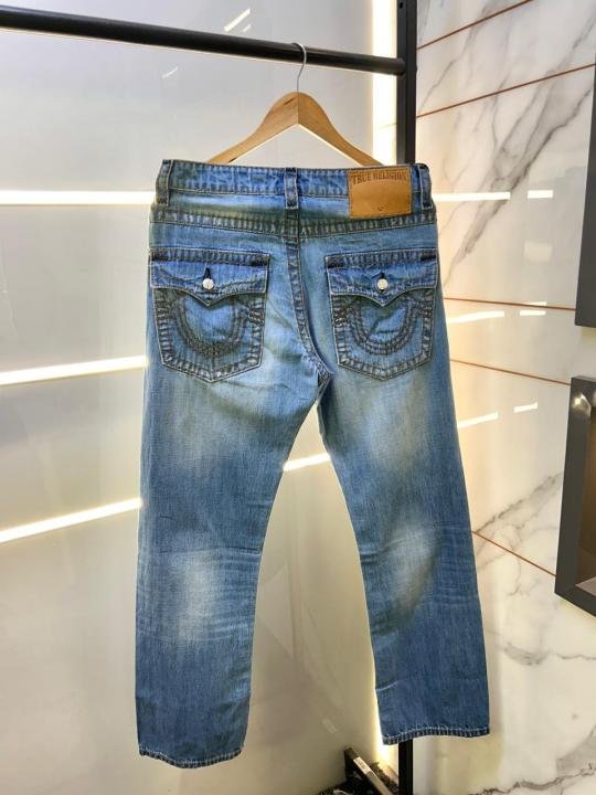 Buy True Religion Imported Blue Super Premium Denim Jeans F3563-d9 Online in India - Bootery - Image 3