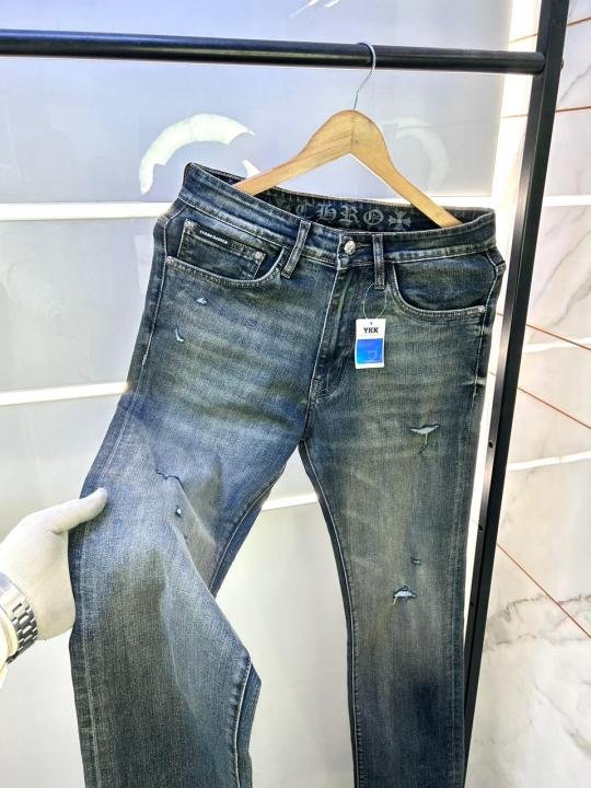 Chrome Hearts Imported Super Premium Denim Jeans F3406-b2 - Image 4