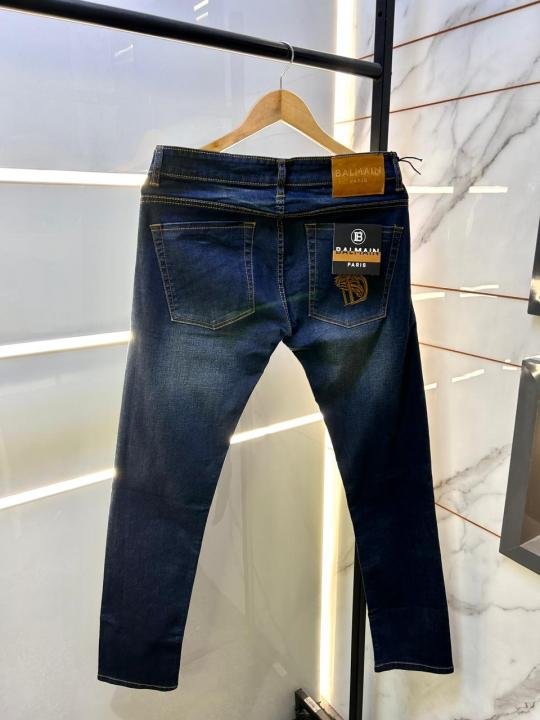 Buy Balmain Paris Imported Blue Super Premium Denim With Brand Box Packing And Carry Bag F3509-b2 Online in India - Style 1 - Bootery - Image 8