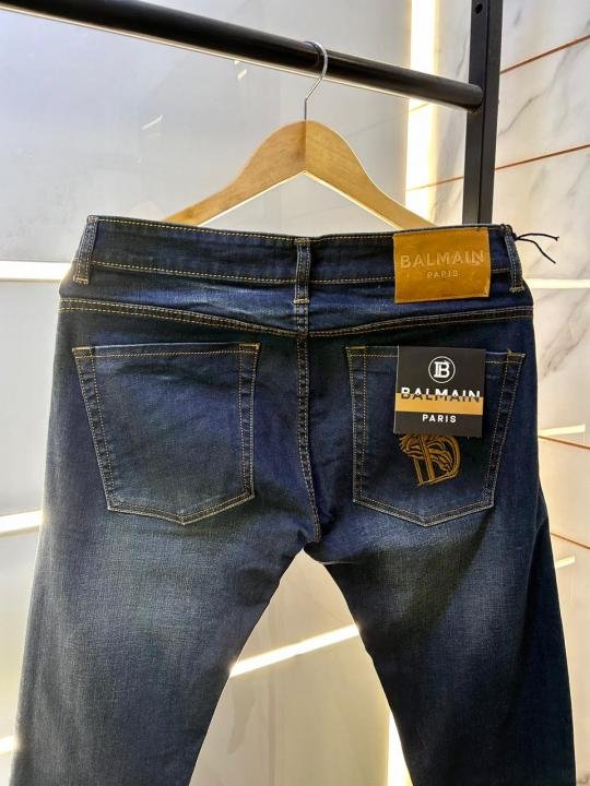 Buy Balmain Paris Imported Blue Super Premium Denim With Brand Box Packing And Carry Bag F3509-b2 Online in India - Style 1 - Bootery - Image 5