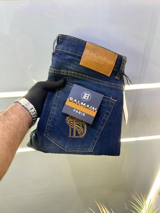 Buy Balmain Paris Imported Blue Super Premium Denim With Brand Box Packing And Carry Bag F3509-b2 Online in India - Style 1 - Bootery - Image 4
