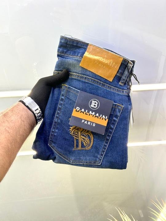 Balmain Paris Imported Blue Super Premium Denim With Brand Box Packing And Carry Bag F3509-b1 Price in India - Style 1 - Buy at Bootery - Image 5