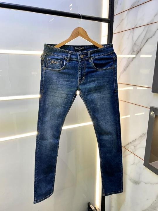 Balmain Paris Imported Blue Super Premium Denim With Brand Box Packing And Carry Bag F3509-b1 Price in India - Style 1 - Buy at Bootery - Image 4