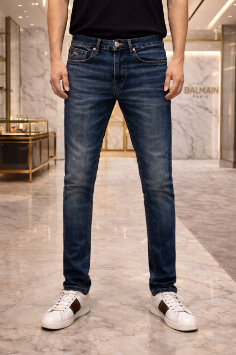 Balmain Paris Imported Blue Super Premium Denim With Brand Box Packing And Carry Bag F3509-b1 Price in India - Style 1 - Buy at Bootery - Image 2
