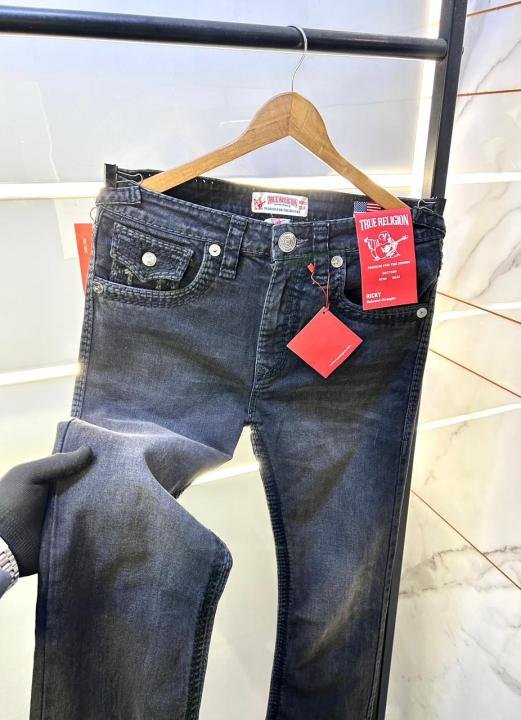 True Religion Imported Super Premium Denim With Brand Box Packing And Carry Bag F3075-b2 - Best Price Online - Bootery - Image 6