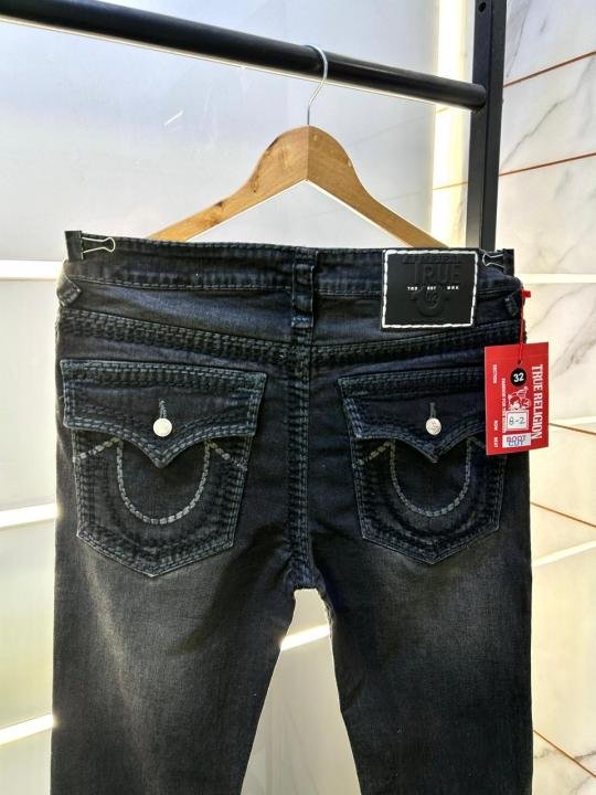 True Religion Imported Super Premium Denim With Brand Box Packing And Carry Bag F3075-b2 - Best Price Online - Bootery - Image 3