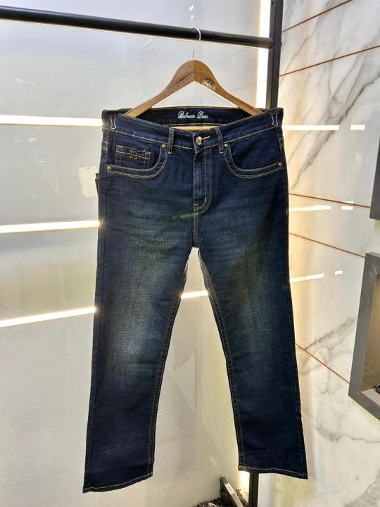 Balmain Paris Imported Blue Super Premium Denim With Brand Box Packing And Carry Bag F3447-b2 - Best Price Online - Bootery
