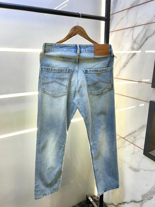 Armani Exchange Imported Sky Super Premium Denim Jeans With Brand Box Packing And Carry Bag F3472-sk - Best Price Online - Bootery - Image 7