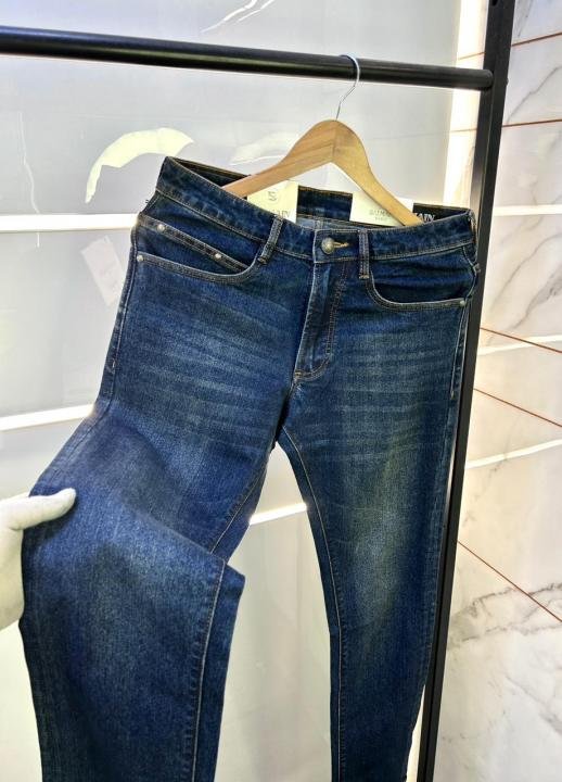 Balmain Paris Imported Dark Blue Super Premium Denim Jeans F2894-b5 - Best Price Online - Style 1 - Bootery - Image 4