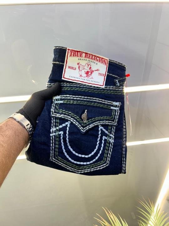 True Religion Imported Super Premium Denim With Brand Box Packing And Carry Bag F3547-bu - Image 7