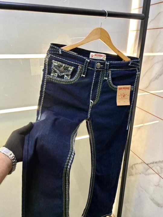 True Religion Imported Super Premium Denim With Brand Box Packing And Carry Bag F3547-bu - Image 6