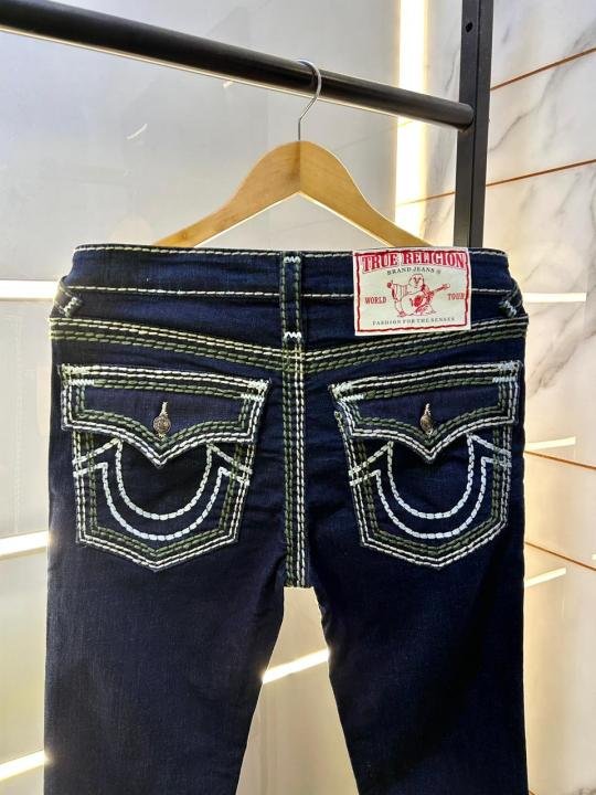 True Religion Imported Super Premium Denim With Brand Box Packing And Carry Bag F3547-bu - Image 5
