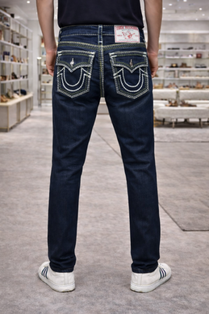 True Religion Imported Super Premium Denim With Brand Box Packing And Carry Bag F3547-bu Price in India - Buy at Bootery
